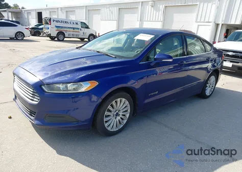 2014 Ford Fusion Hybrid Se z USA, uszkodzony, nr VIN 3FA6P0LU9ER339776